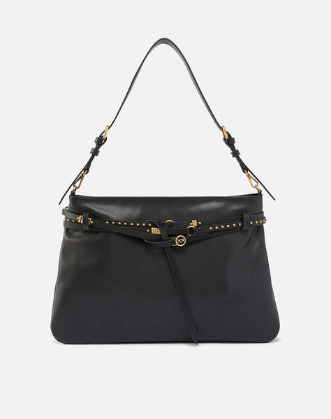 PINKO BELT BAG BIG VITELLO MORBIDO