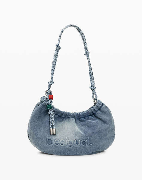 DESIGUAL BAG_HALF LOGO DENIM W WOMEN''S BAG
