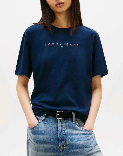 TOMMY JEANS TJW RLX COLOR LINEAR SS TEE EXT