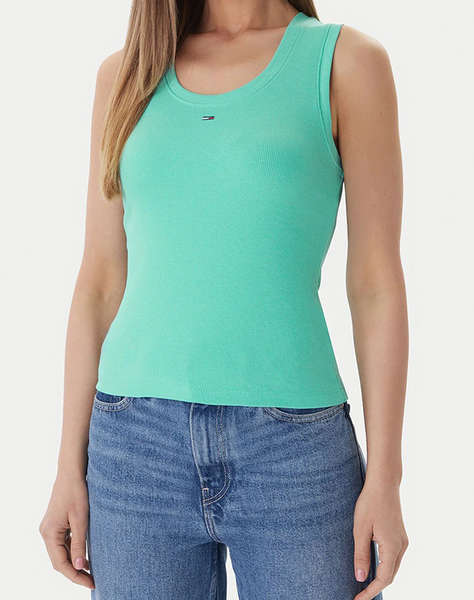 TOMMY JEANS TJW ESSENTIAL RIB TANK EXT