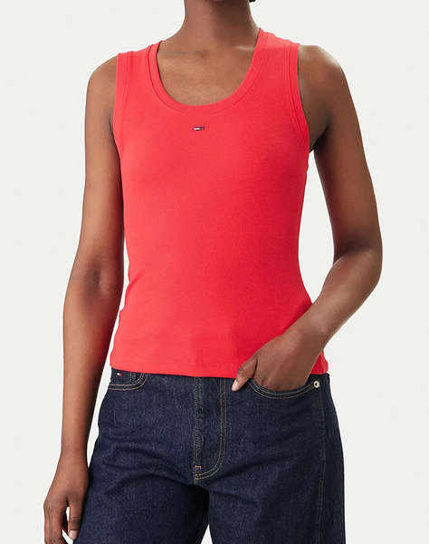 TOMMY JEANS TJW ESSENTIAL RIB TANK EXT