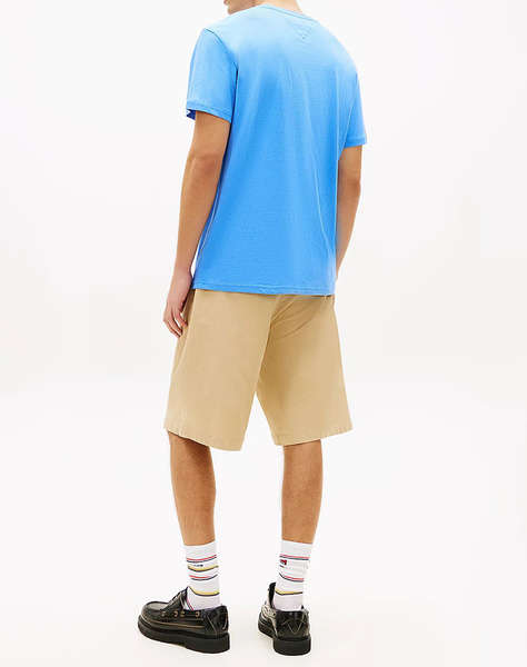 TOMMY JEANS TJM SLIM ESSENTIAL FLAG TEE EXT