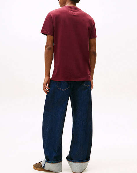 TOMMY JEANS TJM SLIM LINEAR CHEST TEE EXT