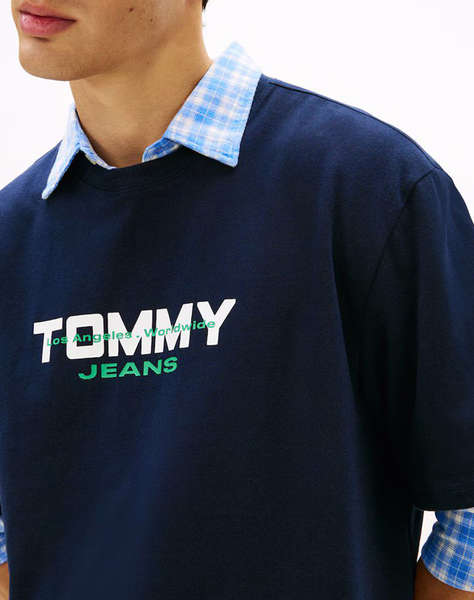 TOMMY JEANS TJM 90S TJ BLOCK SS TEE