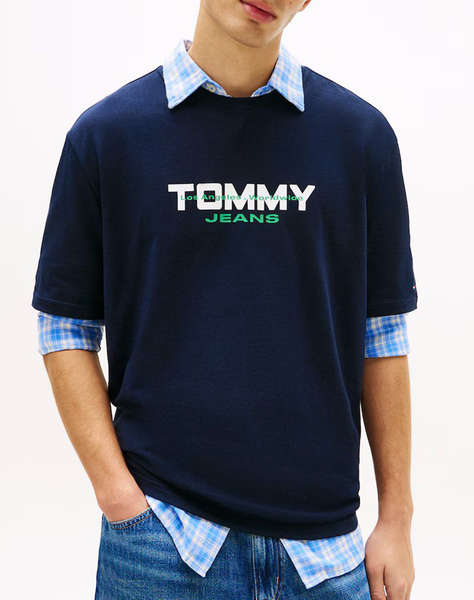 TOMMY JEANS TJM 90S TJ BLOCK SS TEE