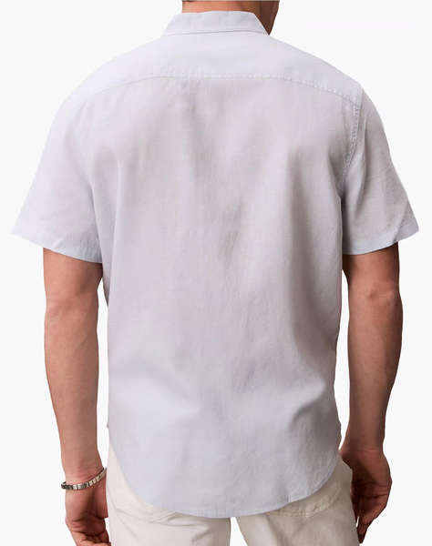 CALVIN KLEIN JEANS SS SOLID CAUSAL LINEN CLASSIC SH