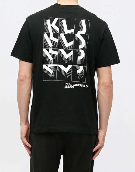 KARL LAGERFELD JEANS KLJ REG SS LETTERS TEE