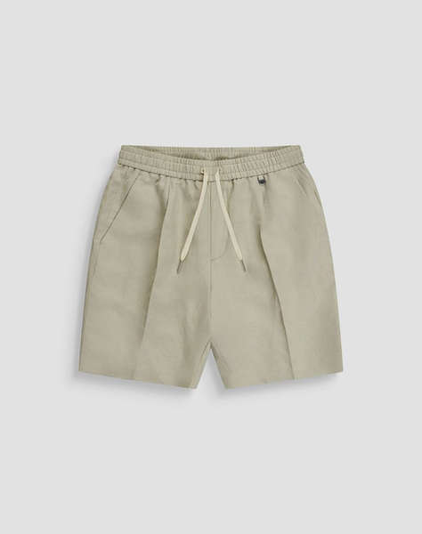 ANTONY MORATO MMSH00230FA900135 MIN OF 6 SUPER SHORT NEIL REGULAR FIT IN SLUB LINEN VISCOSE BLEND FABRIC MEN''S SHORTS