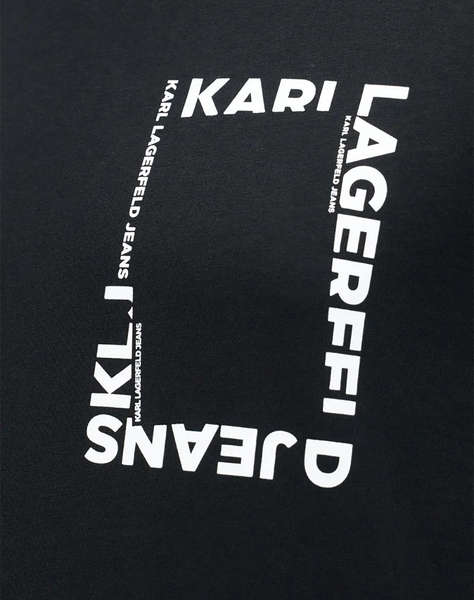 KARL LAGERFELD JEANS KLJ SLIM SS FRAME LOGO TEE