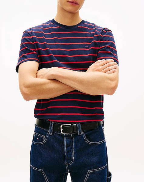 TOMMY JEANS TJM REG STRIPE SS TEE EXT