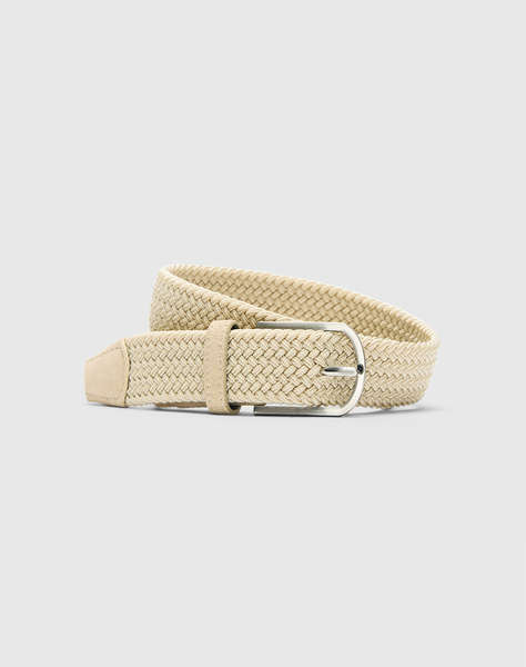 SELECTED SLMTOM BRAIDED TEXTILE BELT