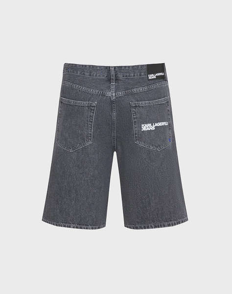 KARL LAGERFELD JEANS KLJ REGULAR LOGO DENIM SHORT