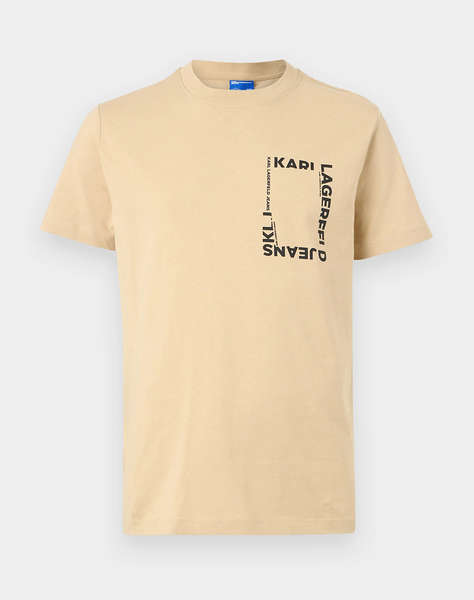 KARL LAGERFELD JEANS KLJ SLIM SS FRAME LOGO TEE