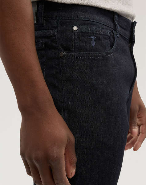 TRUSSARDI 5 POCKET 370 CLOSE - RINSE BLUE DENIM