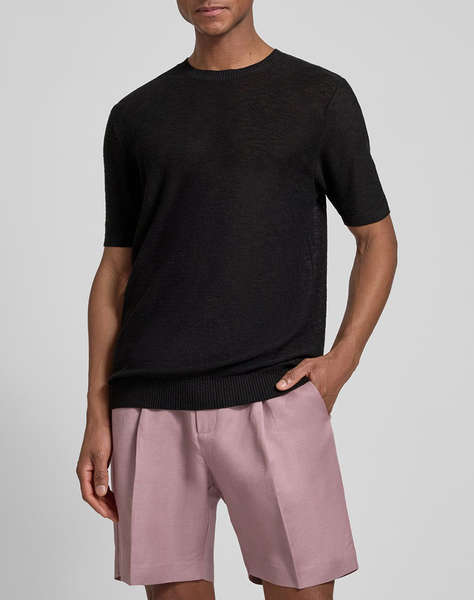 ANTONY MORATO MMSW01600YA500067 MIN OF 6 SWEATER REGULAR FIT IN LINEN BLEND SOFT YARN KNITTED MEN''S