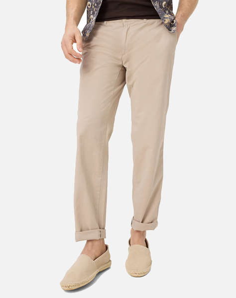BRAX Flat-front/chinos, stretch cotton