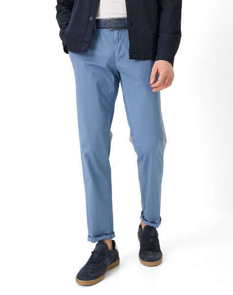 BRAX Flat-front/chinos, stretch cotton