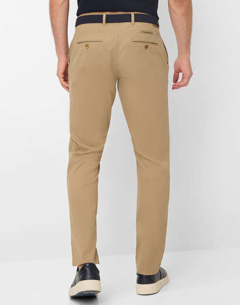 BRAX Flat-front/chinos, stretch cotton