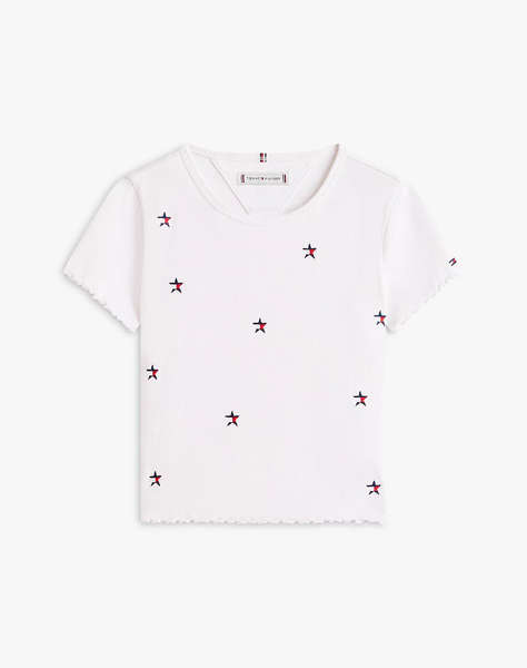 TOMMY HILFIGER RIB STAR TOP