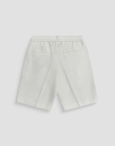 ANTONY MORATO MMSH00230FA900135 MIN OF 6 SUPER SHORT NEIL REGULAR FIT IN SLUB LINEN VISCOSE BLEND FABRIC MEN''S SHORTS