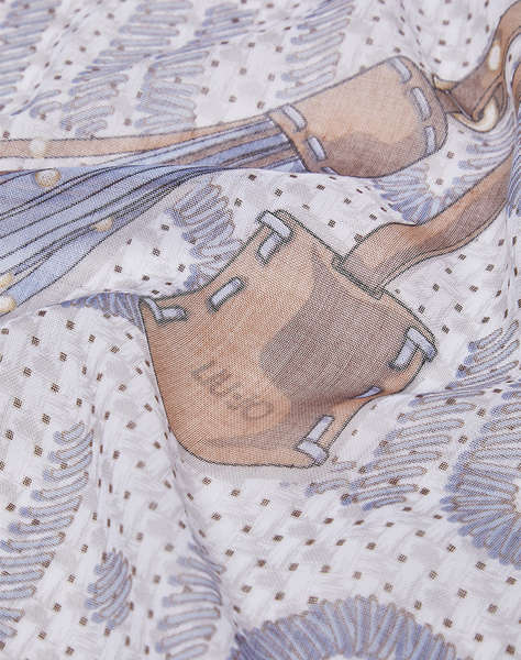 LIU JO SOFT AC_2A6A37_MIN OF 2 ECS FOULARD WEAVE CANVAS 120X WOMEN''S CAP