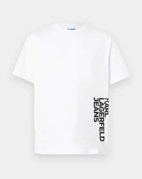KARL LAGERFELD JEANS KLJ REG VERTICAL LOGO TEE