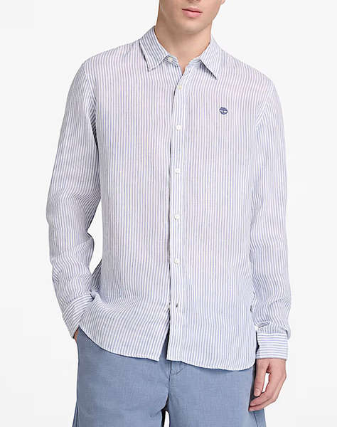 TIMBRELAND Linen Striped Shirt (Regular)