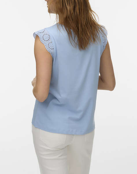 VERO MODA VMEMILY SL GATHERING TOP JRS NOOS