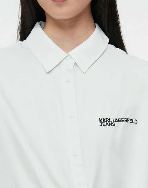 KARL LAGERFELD JEANS KLJ TIED BLOUSE