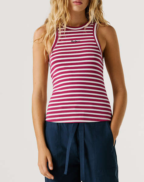 PEPE JEANS ESSENTIALS MARIAN STRIPED WOMEN''S BLOUSE