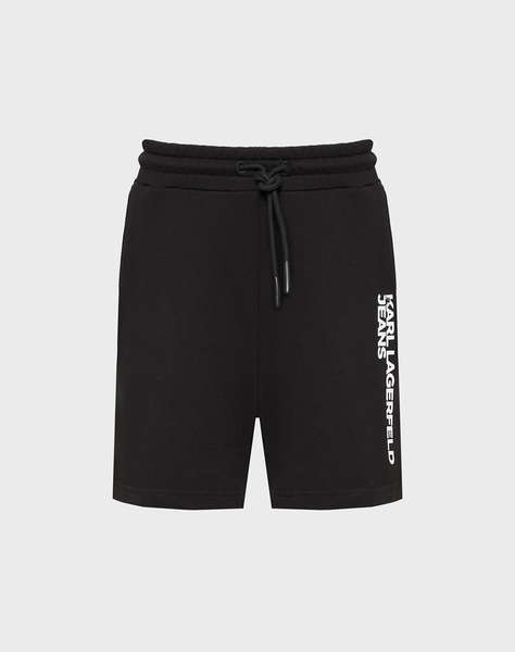 KARL LAGERFELD JEANS KLJ TEXT LOGO SWEATSHORT