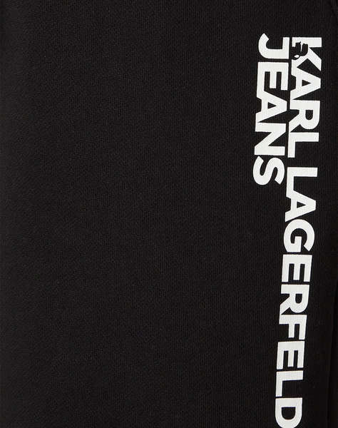 KARL LAGERFELD JEANS KLJ TEXT LOGO SWEATSHORT