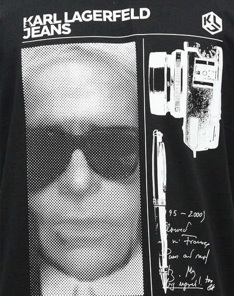 KARL LAGERFELD JEANS KLJ REG KARL TEE