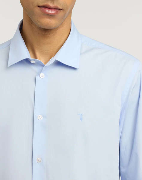 TRUSSARDI REGULAR FIT - POPELINE SHIRT