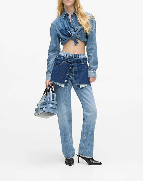 KARL LAGERFELD JEANS KLJ BOXY DENIM BLOUSE