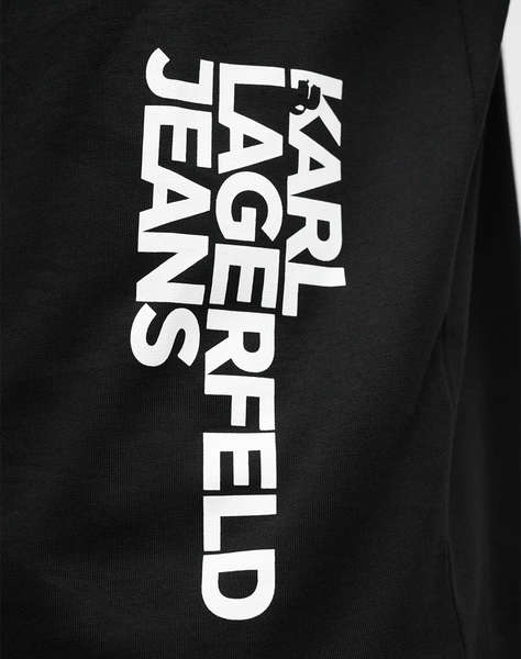 KARL LAGERFELD JEANS KLJ REG VERTICAL LOGO TEE