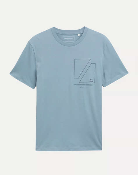 TOM TAILOR PRINTED T-SHIRT MEN''S BLOUSE