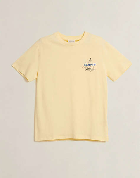 GANT БЛУЗА ΚΜ GRAPHIC SS TSHIRT