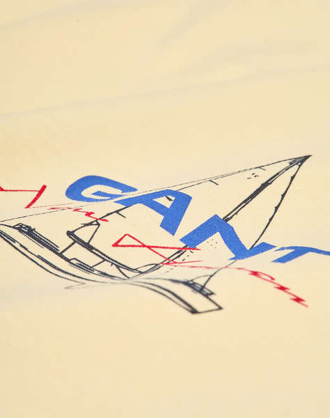 GANT БЛУЗА ΚΜ GRAPHIC SS TSHIRT