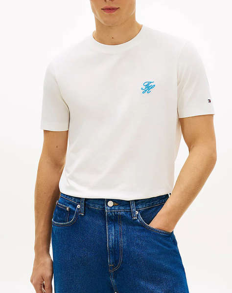 TOMMY HILFIGER SCRIPT MONOGRAM SWIMSHOP TEE