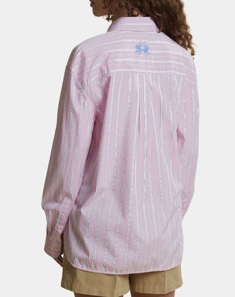 LA MARTINA РИЗА ММ WOMAN SHIRT L/S STRIPED POPLIN