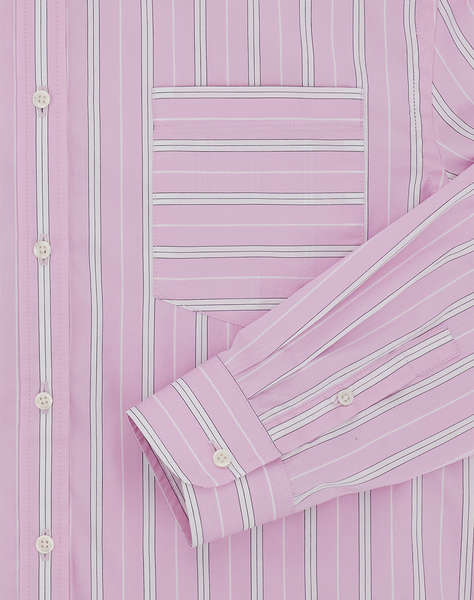 LA MARTINA РИЗА ММ WOMAN SHIRT L/S STRIPED POPLIN