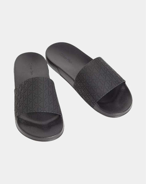 CALVIN KLEIN ESS SLIDE PU AOP