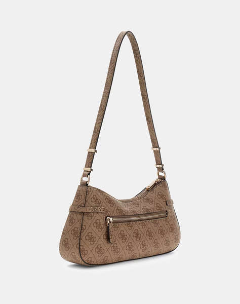 GUESS LEONA LOGO SHOULDER BAG ДАМСКА ЧАНТА