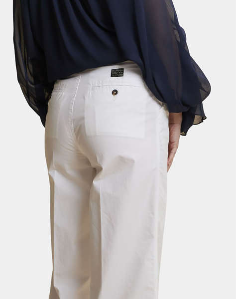 LA MARTINA ПАНТАЛОНИ WOMAN WIDE LEG PANTS HD POPLIN