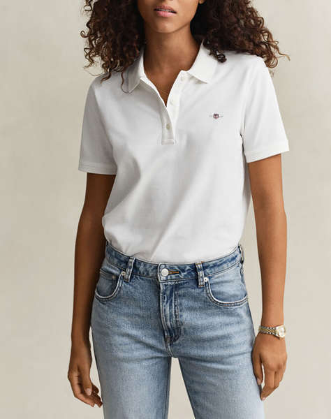 GANT БЛУЗА КМ REG SHIELD SS PIQUE POLO REG SHIELD SS PIQUE POLO