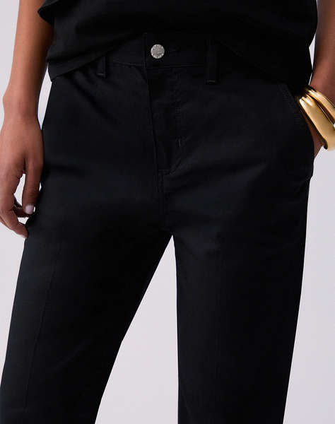 LIU JO WHITE_WA6C79_PANT.CHINO CAPRI HW ДАМСКИ ПАНТАЛОНИ