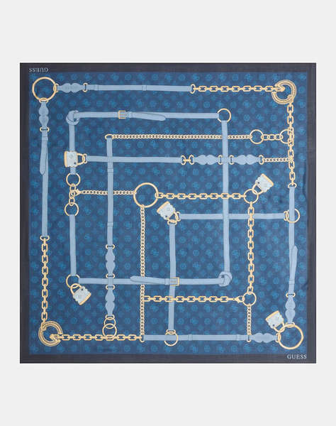 GUESS EMELIE LOGO PTD KEFIAH 120X120 ДАМСКИ АКСЕСОАРИ
