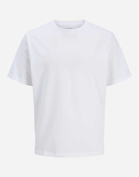 JACK&JONES JORCATSKILLS MINIMAL TEE CREW NECK LN