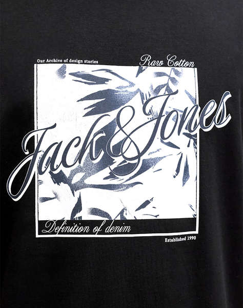 JACK&JONES JJHONOLULU SHAPE TEE SS CREW NECK LN